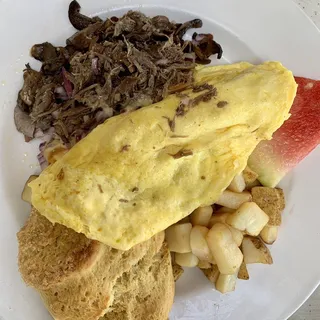 Braised Beef Omelet