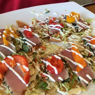 Ahi Nachos