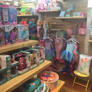 Gifts and goodies for kids.