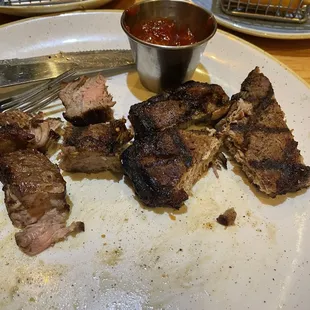 Cottage Sirlion.   Ordered medium well /didn't come out that way.