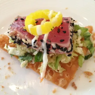 Sesame Ahi Tuna Nachos