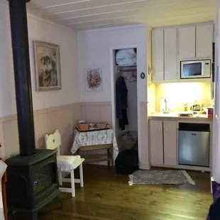 Inside Grandma's cottage