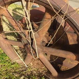 Old equipment is fascinating