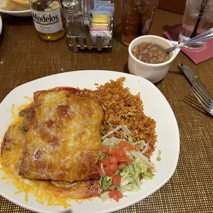 Stuffed sopapilla $18