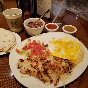 Huevos rancheros $6 players club special