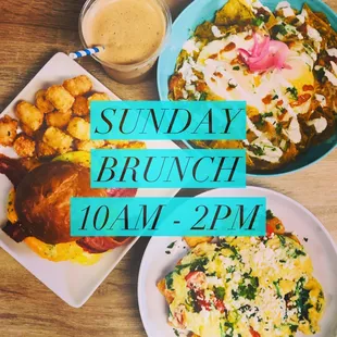 Sunday Brunch 10 am - 2pm!