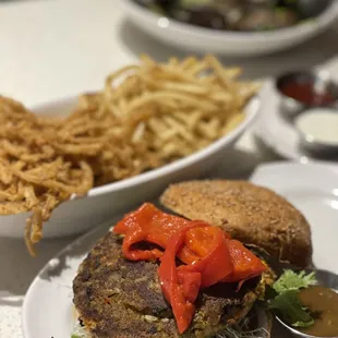 Sprouted Veggie Burger