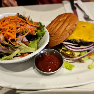 Lunch@the Counter Honolulu; 5/8/2024.Anna was R Server, she was SO nice &amp; on it!! Relaxing lunch w/David. David ordered Old School Combo 2.