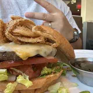 Texas Bourbon BBQ Burger