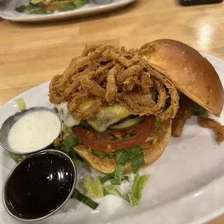 Texas Bourbon BBQ Burger