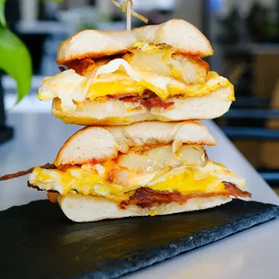 Classic Egg Sammy on a NY Bagel