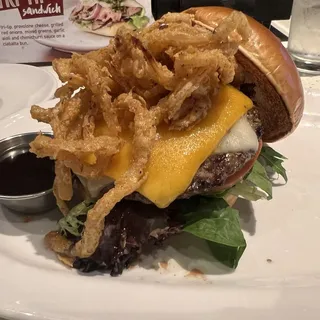 Texas Bourbon BBQ Burger