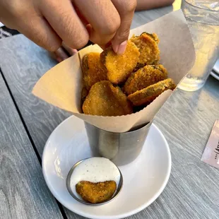 Fried Dill Pickles