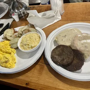 Fluffy biscuits and good gravy!