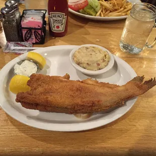 Now that&apos;s the deal. A giant whole catfish. And it was good.