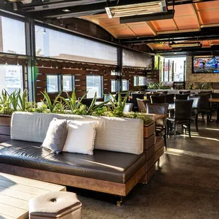 Large covered patio - great for event space and brunch parties