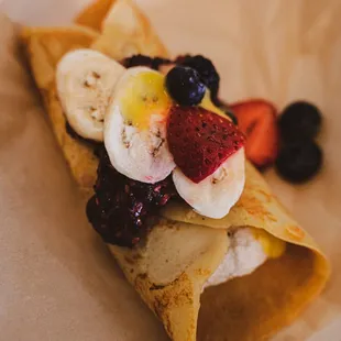 House-made Organic Crepes