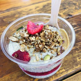 PBJ Chia Seed Pudding