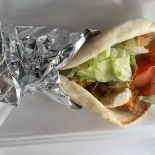 Chicken Strip Pita