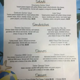 Come check out the summer specials!!
