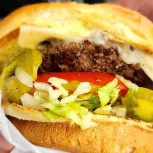 Pepper Jack Burger