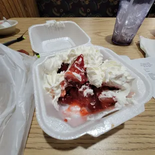 Strawberry pie