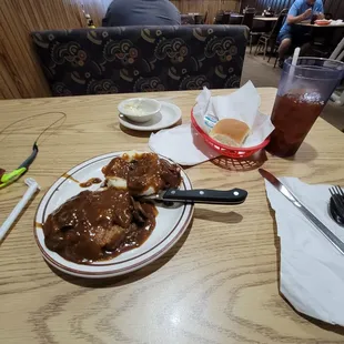 Wednesday special. Swiss Steak!!