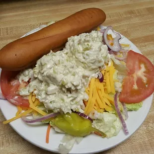 food, salads