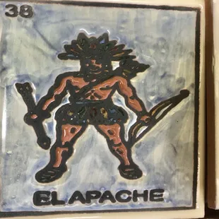 Another problematic racist tile.
