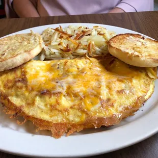 Ham &amp; Cheese Omelette