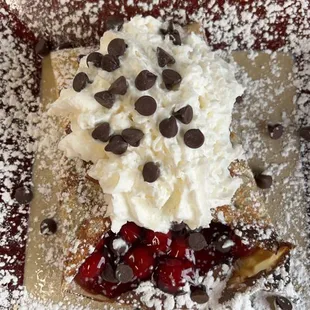 Cherry Crepe Special!