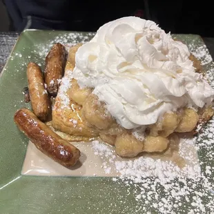 Bananas foster French toast