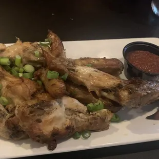 Smoked wings