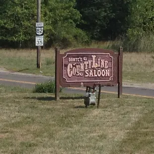 Sign on a sunny day...