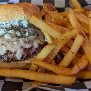 Black and Blue Burger