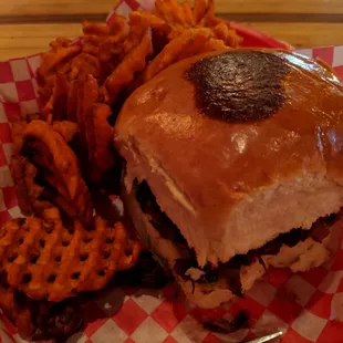 Shredded Beef Sandwich