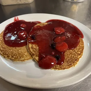 Berry pancake
