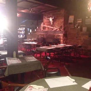 the interior of the restaurant