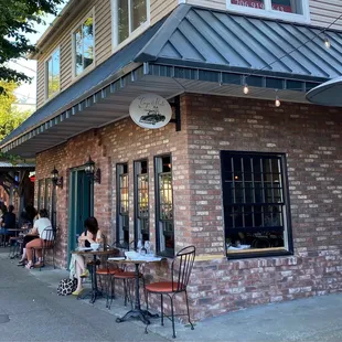 Outside seating