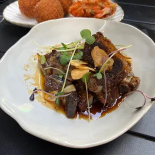 Honey garlic spare ribs
