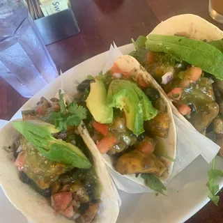 Squash and Black Bean Tacos