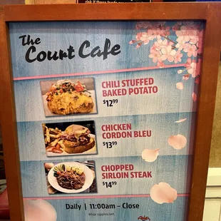 2 of the specials we ordered