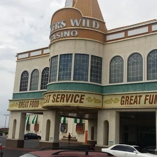 The court cafe is located inside the Jokers Wild casino.  North boulder hwy &amp; warm springs road.