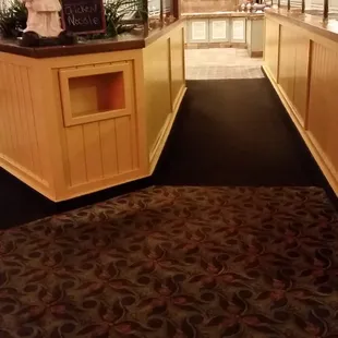 This is the scene when walking inside the Joker's Wild Court Cafe.