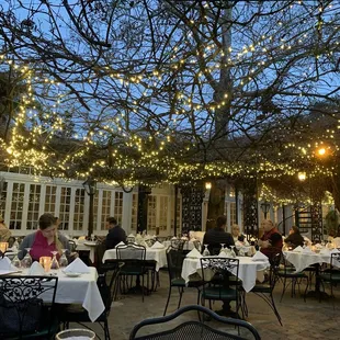 Patio vibes on a beautiful February evening