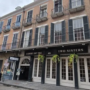 The front of the restaurant