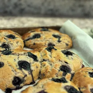 Blueberry scones