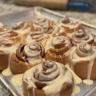 Home made cinnamon rolls