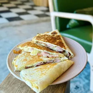 Breakfast quesadillas