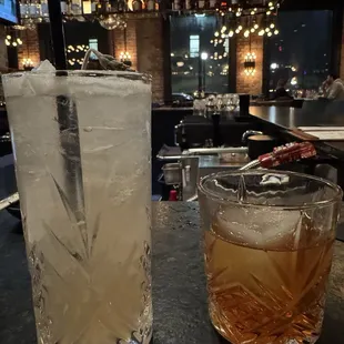 Lavender Gin Fizz and The 1875